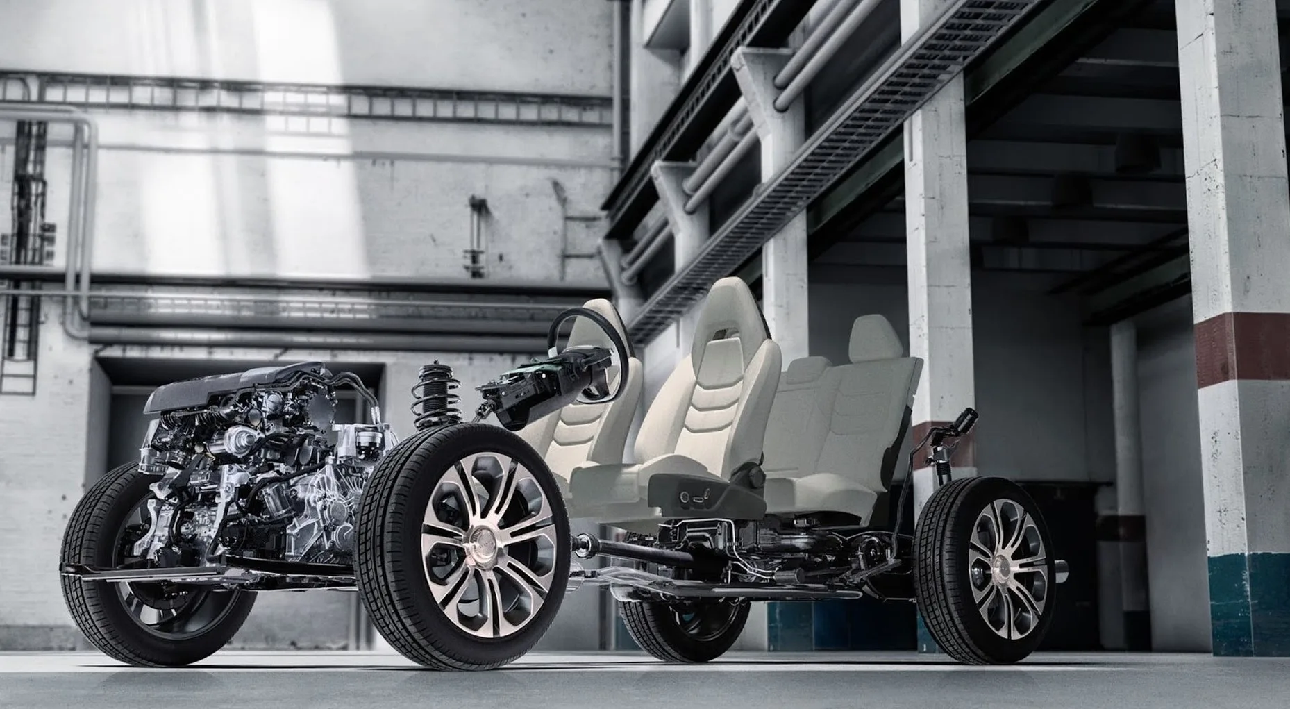 khung xe Lynk & Co 01